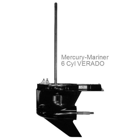 Mercury Outboard Lower Unit Verado 5.44" 1.75 Ratio 300-400 hp 6cyl 2005-2017