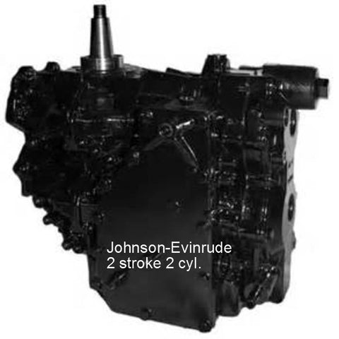 Johnson-Evinrude Outboard Powerhead 40 hp, 48 hp, 55 hp 2-cyl.  1989-2005