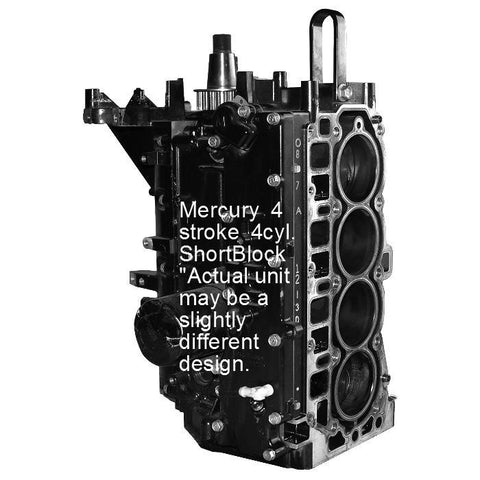 Mercury Outboard Short Block 4 cyl. 4-Stroke 40-115 hp 1999-2014