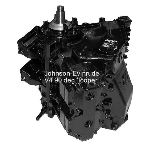 Johnson-Evinrude Outboard V4 90-Deg. Looper Powerhead  including Sea Drive 120-140 HP 1985-1991