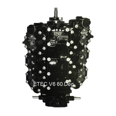 Evinrude E-TEC Outboard Powerhead V6 60-deg, 150-200 HP 2007-2012