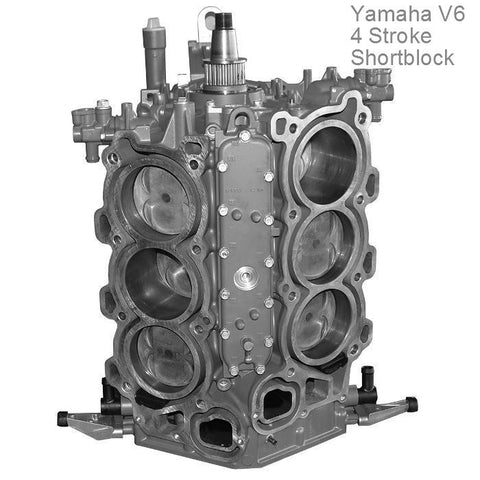 Yamaha Outboard Short Block V6 4-Stroke 225, 250 hp 2004-Up