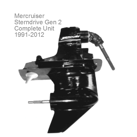 Mercruiser Sterndrive Alpha 1 Gen 2 complete assembly