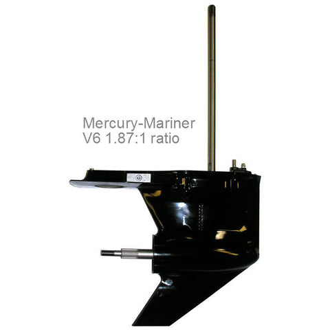 Mercury Outboard Lower Unit V6 150, 175, 200, & 150 DFI hp 1.87:1 ratio, 1979-2015