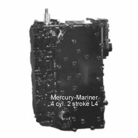 Mercury Outboard Powerhead 4-Cyl. "L4" 100, 115,125 hp 1988-2006