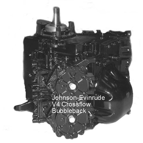 Johnson-Evinrude Powerhead V4 Crossflow Bubbleback 110-140 HP 1978-1998