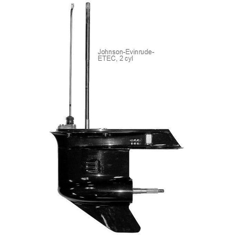 Evinrude E-TEC  Lower Unit 2 cyl.  40-50-60 hp 2004-2015