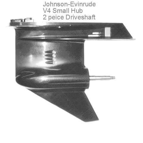 Johnson-Evinrude Outboard V4 small case Lower Unit 88-140 HP 1978-1998