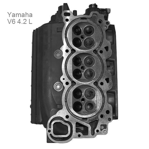 Yamaha Outboard 4-Stroke Cylinder Head 4.2L & 4.2 SHO V6  200-300hp 2010-Up